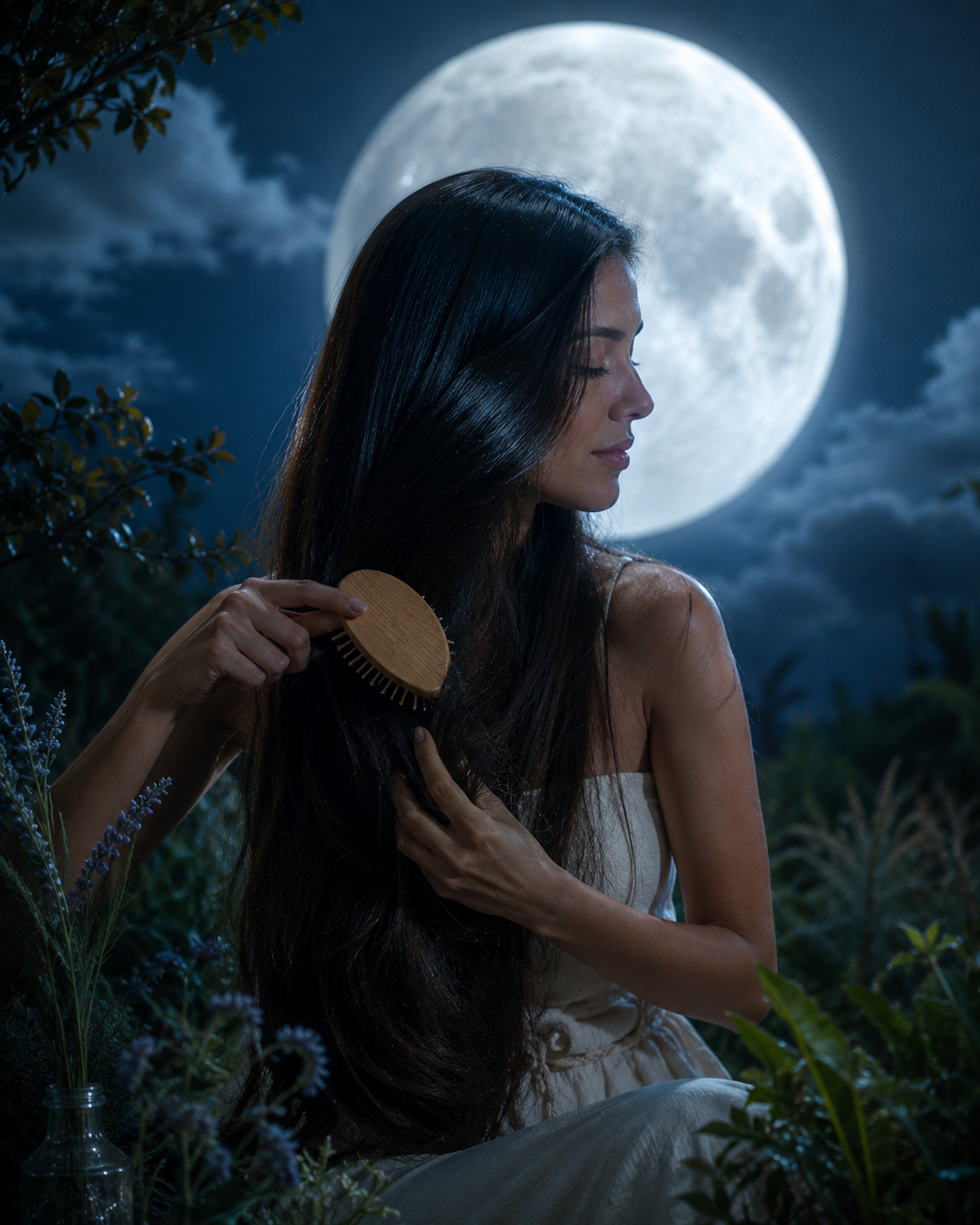 La peluquería naturista y los ciclos de la luna: el antiguo ritual que vuelve a conquistar el cuidado del cabello