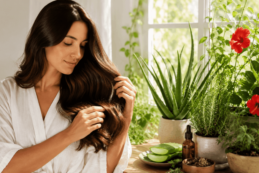 El secreto ancestral que está transformando el cabello sin químicos agresivos